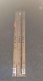 3x ACAZA Uitschuifbare Gordijnroede – 240–360 cm – Zilver –, Ophalen, Zo goed als nieuw, 200 cm of meer