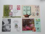 19 kaarten met Belgische postzegels en stempels, Ophalen of Verzenden, Gestempeld, Overige thema's