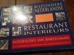 Bijzondere Nederlandse restaurant interieurs- Jan Bartelsman, Boeken, Wonen en Tuinieren, Interieur en Design, Ophalen of Verzenden
