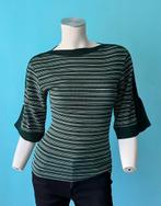 Vintage jaren 70 truitje donkergroen maat S, Verzenden, Vintage, Lange mouw, Maat 36 (S)