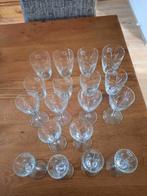 Vintage Glasservice met Bloemmotief, Ophalen, Overige materialen