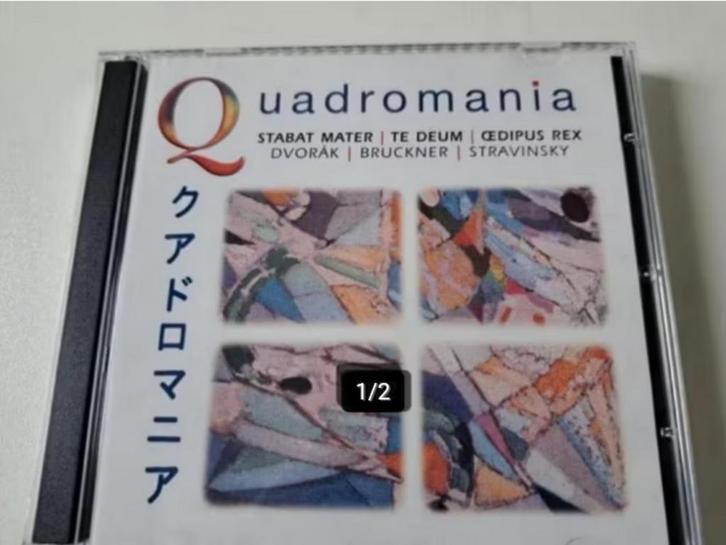 4CD - Stabat Mater,Te Deum en Oedipus Rex, Cd's en Dvd's, Cd's | Klassiek, Zo goed als nieuw, Opera of Operette, Classicisme, Ophalen of Verzenden