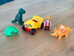Playmobil 123 : Dino onderzoeker met Quad - 9120 - compleet, Ophalen, Gebruikt