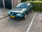 Volkswagen Golf 1.8 Cabriolet 66KW 1998 Groen, Auto's, Zwart, 4 cilinders, Cabriolet, 4 stoelen