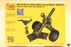 ROWASP | CMK 1/35 MO-120-RT-61 120mm Rifled  Mortar model F1, CMK, Nieuw, Ophalen of Verzenden, Info@rowaspmodelbouw.nl