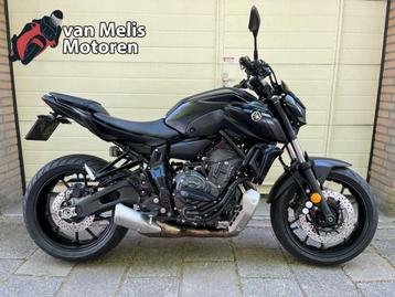 YAMAHA MT 07 ABS (bj 2021) beschikbaar voor biedingen