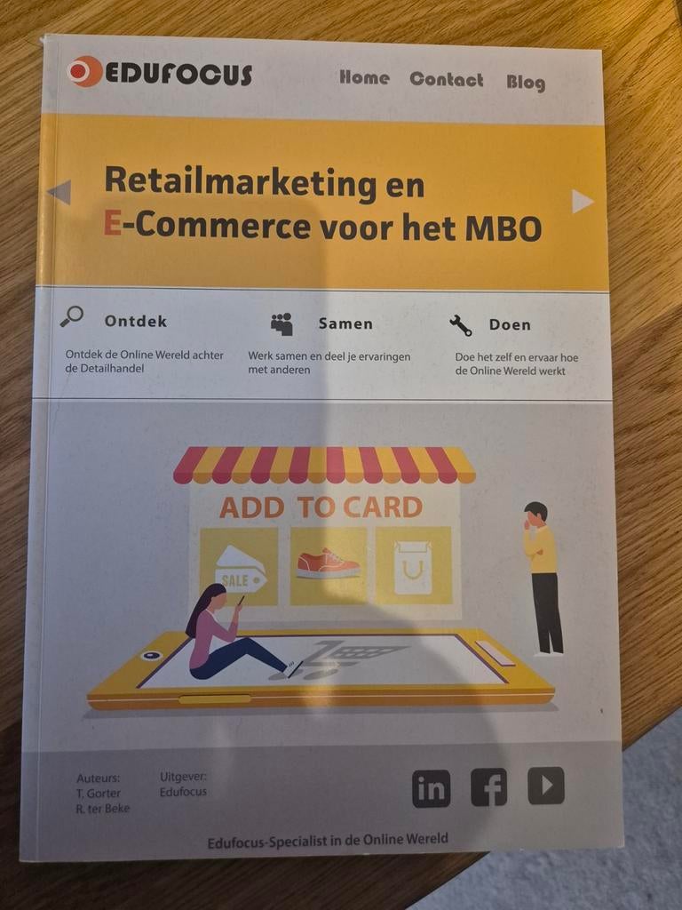 NiEUW Retailmarketing & E-Commerce MBO - Zo goed als nieuw, Boeken, Studieboeken en Cursussen, Ophalen of Verzenden, Zo goed als nieuw