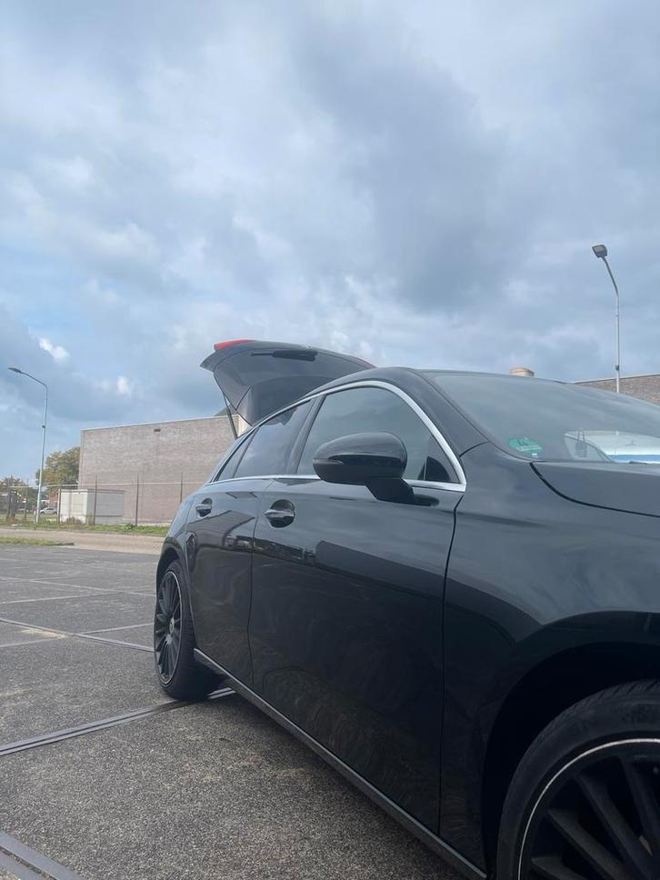 Mercedes-Benz A-Klasse A 200 163pk 7G-DCT 2018 Zwart, Auto's, Mercedes-Benz, Particulier, A-Klasse, ABS, Adaptieve lichten, Adaptive Cruise Control