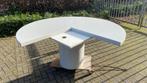 Rond tafelblad met hoek eruit diameter 180cm 6cm dik, Ophalen, Gebruikt, 150 tot 200 cm, Rond