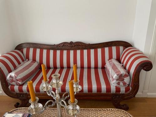 Antieke Biedermeier bank, Antiek en Kunst, Antiek | Meubels | Stoelen en Banken, Ophalen