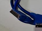 Scartkabel blauw, Ophalen of Verzenden, Zo goed als nieuw, Minder dan 2 meter, Scartkabel
