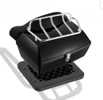 Motor Topkoffer, incl bevestigingsplaat beschikbaar voor biedingen