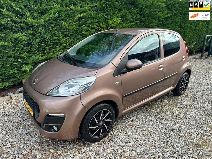 Peugeot 107 1.0 Active Automaat Airco 86DKM NAP!, Auto's, Peugeot, Bedrijf, Te koop, ABS, Airbags, Airconditioning, Centrale vergrendeling