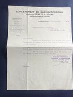 SCHEEPSWERF HENDRIK IDO AMBACHT JONKER &  STANS 1930, Verzamelen, Scheepvaart, Verzenden, Gebruikt, Overige typen