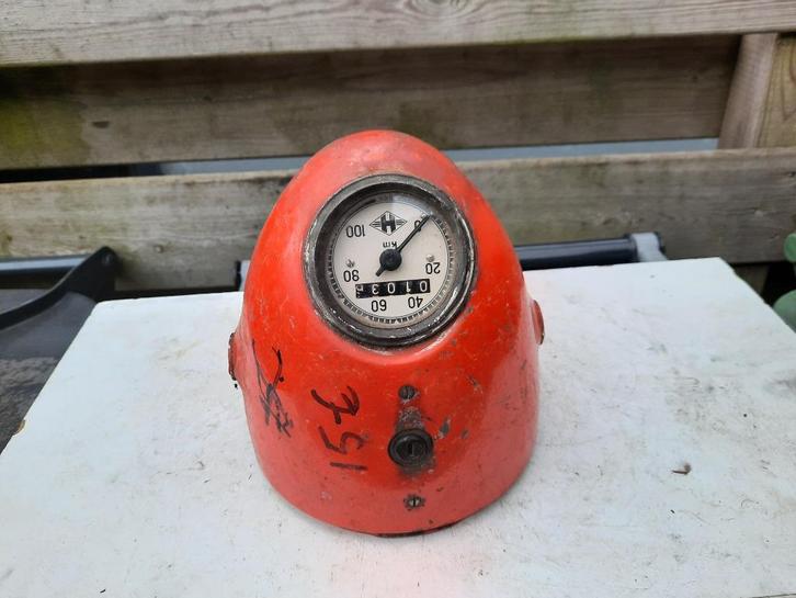 hercules koplamphuis ovaal + VDO kilometerteller, Fietsen en Brommers, Brommeronderdelen | Oldtimers, Gebruikt, Overige merken