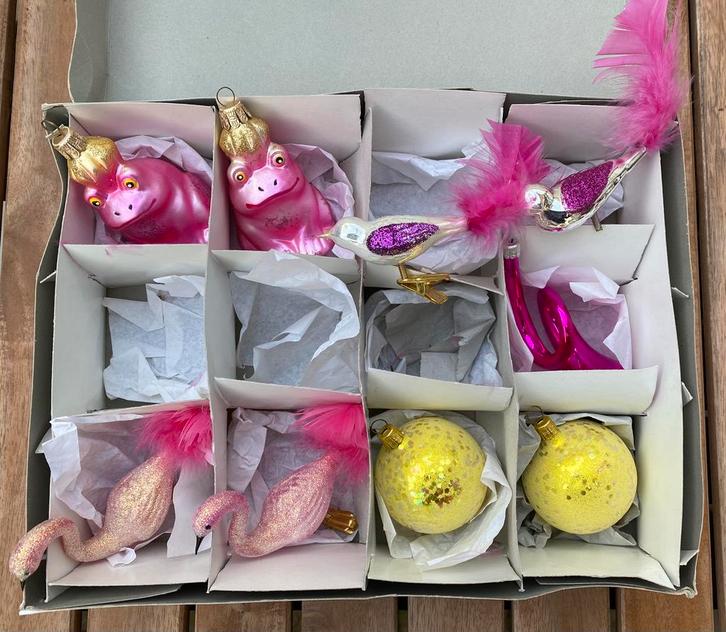 Kerstversiering van de Bijenkorf, Diversen, Kerst, Zo goed als nieuw, Ophalen of Verzenden