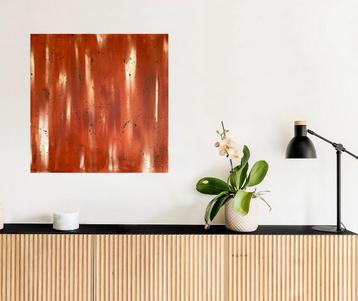 Uniek abstract schilderij (50x50) beschikbaar voor biedingen