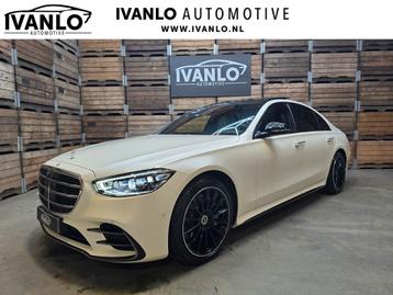 Mercedes-Benz S-klasse 580 e 4MATIC AMG Line Pano LED 4WB 36 beschikbaar voor biedingen