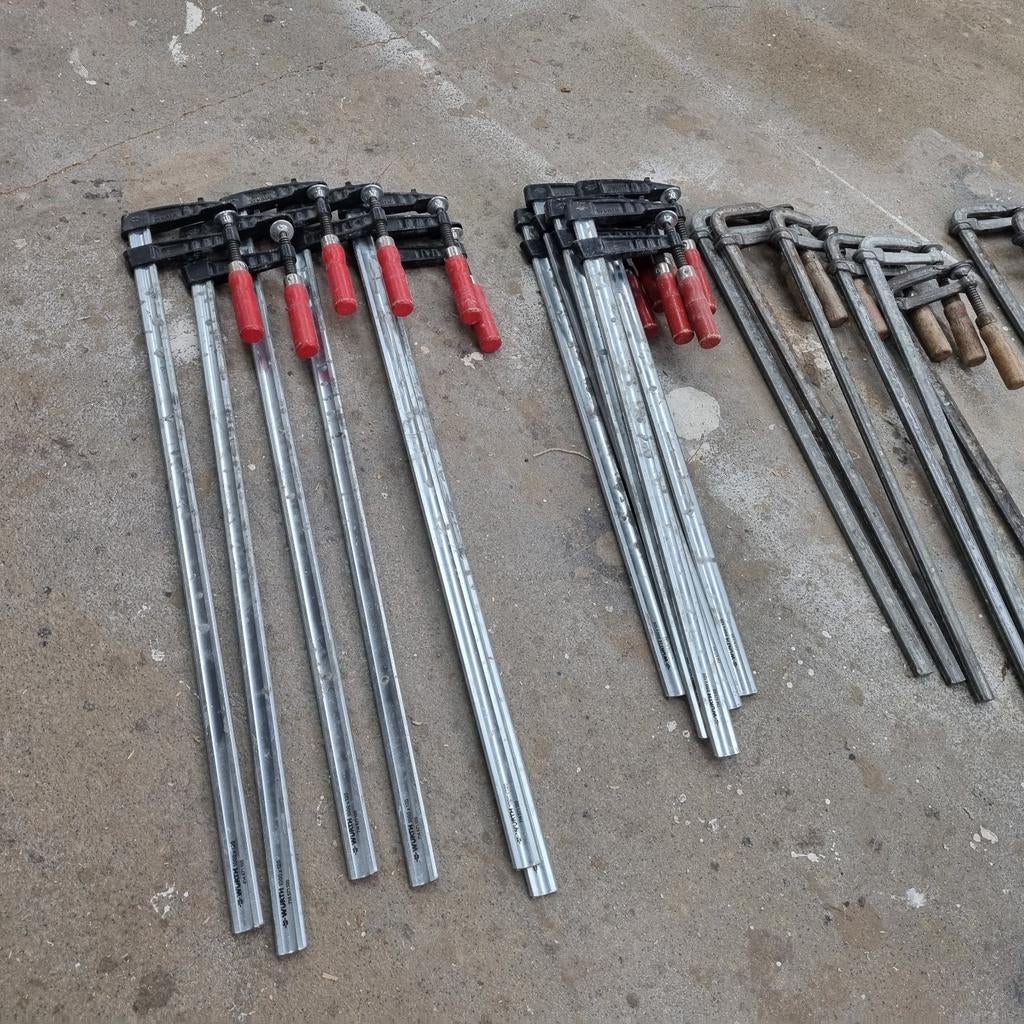 Lijmklemmen zwaar, Ophalen