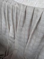 2 gordijnen, Huis en Inrichting, Gebruikt, Beige, 200 cm of meer, Ophalen of Verzenden