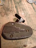 Ww2 Philips knijpkat zaklamp werkend legergroen, Verzamelen, Ophalen of Verzenden, Nederland