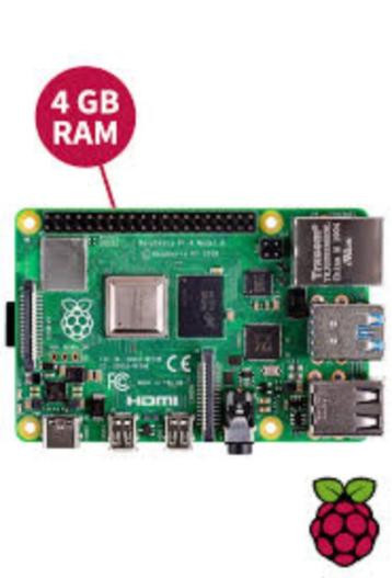 raspberry pi4 + case beschikbaar voor biedingen