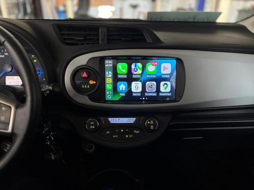 Toyota Yaris Carplay/Android Auto Multimediasysteem + Inbouw, Auto-onderdelen, Dashboard en Schakelaars, Mercedes-Benz, Toyota