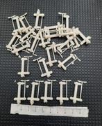 Lantaarnpalen voor maquette of diorama 1:500, 27 stuks, 1:50 of kleiner, Ophalen of Verzenden, Zo goed als nieuw, Nvt