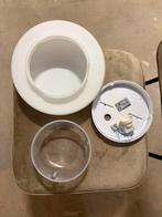 Philips plafondlamp badkamer - E27opbouwarmatuur - melkglas, Ophalen of Verzenden, Gebruikt, Glas
