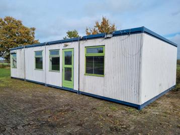 woonunit / kantoorunit 4 stuks 6x12 meter  beschikbaar voor biedingen