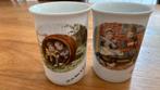 Twee bekers ot en Sien . Jet ter steeg 1984, Ophalen of Verzenden, Overige stijlen, Kop(pen) en/of Schotel(s)