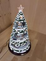Kerstboom met verlichting en treintjes.Thomas Kinkade, Diversen, Kerst, ., Ophalen of Verzenden, Zo goed als nieuw, .