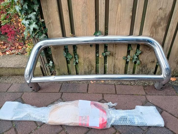 Bullbar / Voorbumper VW Transporter T6.1, Auto-onderdelen, Carrosserie en Plaatwerk, Bumper, Volkswagen, Voor, Gebruikt, Ophalen