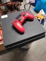 PS4 Slim 1TB + controller, Spelcomputers en Games, Ophalen, Zo goed als nieuw, 1 TB, Met 1 controller