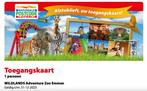 2x ticket WILDLANDS Adventure Zoo Emmen, Tickets en Kaartjes, Drie personen of meer, Ticket of Toegangskaart