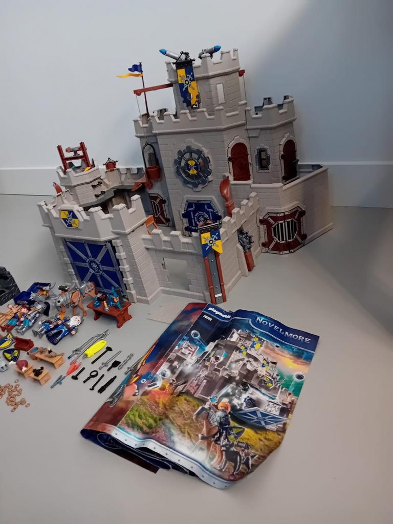 Playmobil Ridderkasteel Compleet, Ophalen of Verzenden, Zo goed als nieuw, Complete set