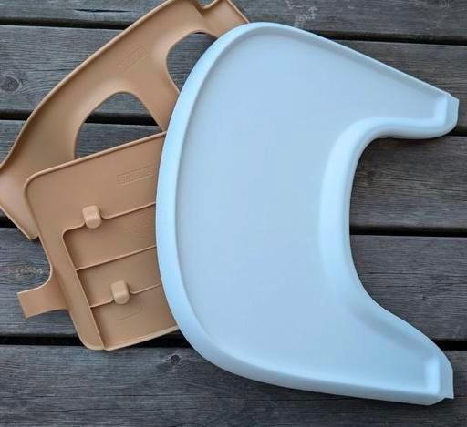 Stokke babyset met tray, Kinderen en Baby's, Kinderstoelen, Zo goed als nieuw, Meegroeistoel, Ophalen of Verzenden