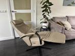 Prominent Elektrische Relaxfauteuil E100 Humberto Taupe L XL, Huis en Inrichting, Fauteuils, Ophalen of Verzenden, Zo goed als nieuw