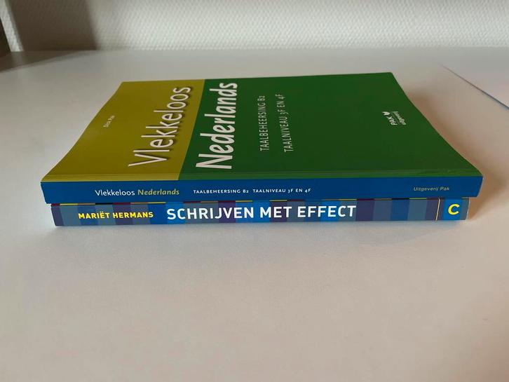 Nederlandse Taalboeken: Vlekkeloos & Schrijven, Boeken, Studieboeken en Cursussen, Nieuw, Niet van toepassing, Alpha, Ophalen of Verzenden