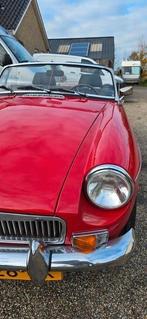 MG B Tourer US, cabriolet 1979, Auto's, Achterwielaandrijving, Zwart, Cabriolet, Leder