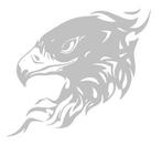 Camper caravan sticker eagle, The River House, Info@theriverhouse.nl, Nieuw, Ophalen of Verzenden