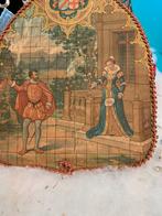 Antieke zijden handwaaier, Ophalen of Verzenden