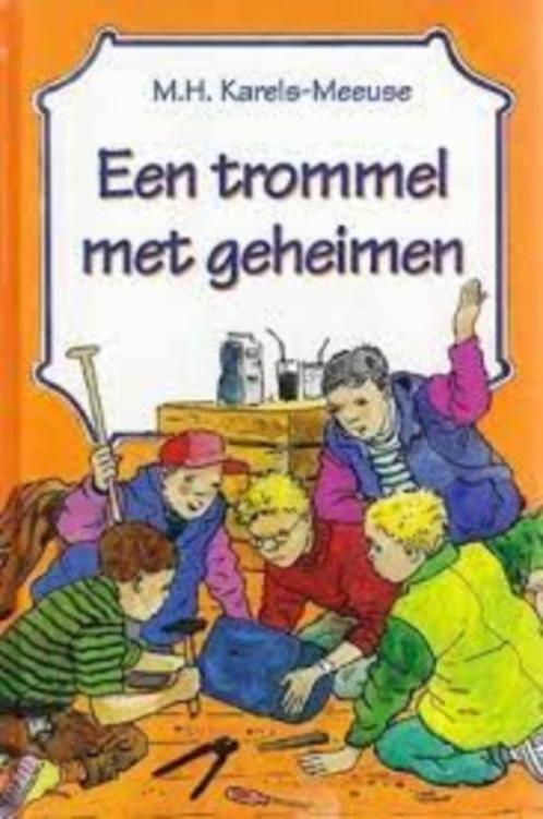 Een trommel met geheimen M.H.Karels-Meeuse 9033113155, Boeken, Kinderboeken | Jeugd | 10 tot 12 jaar, Zo goed als nieuw, Ophalen of Verzenden