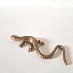 Vintage hagedis salamander messing beeldje, Ophalen of Verzenden, Huis en Inrichting