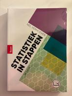 Statistiek in stappen - Nieuw in de verpakking!, Boeken, Studieboeken en Cursussen, Nieuw, Nel Verhoeven, Beta, HBO