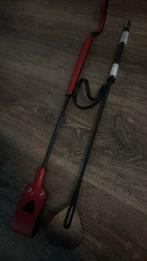 Zweepje leer zwart of rood met hartje nieuw, Kleding | Dames, Ondergoed en Lingerie, Ophalen of Verzenden, Rood, BH