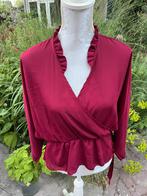 Wijnrode blouse Passion maat L, Passion, Ophalen of Verzenden, Gedragen, Maat 42/44 (L)