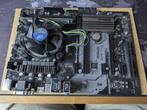 ASRock Z370 Pro4 + Intel i3-8100 + Cooler + RAM (for parts), Ophalen of Verzenden, Niet werkend, Intel Core i3, 3 tot 4 Ghz