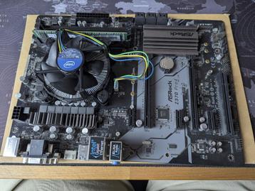 ASRock Z370 Pro4 + Intel i3-8100 + Cooler + RAM (for parts) beschikbaar voor biedingen