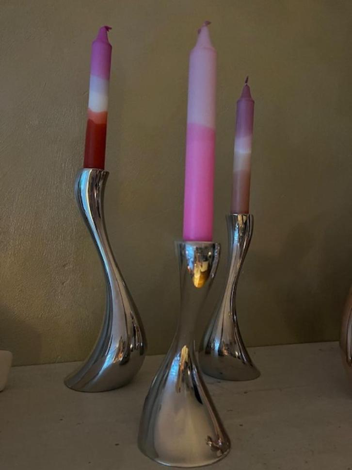 George Jensen Cobra kandelaars design Constantin Wortmann, Huis en Inrichting, Woonaccessoires | Kandelaars en Kaarsen, Zo goed als nieuw